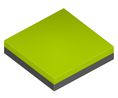 High Power SMD LED Green 545nm 30mA 2.95V 120°